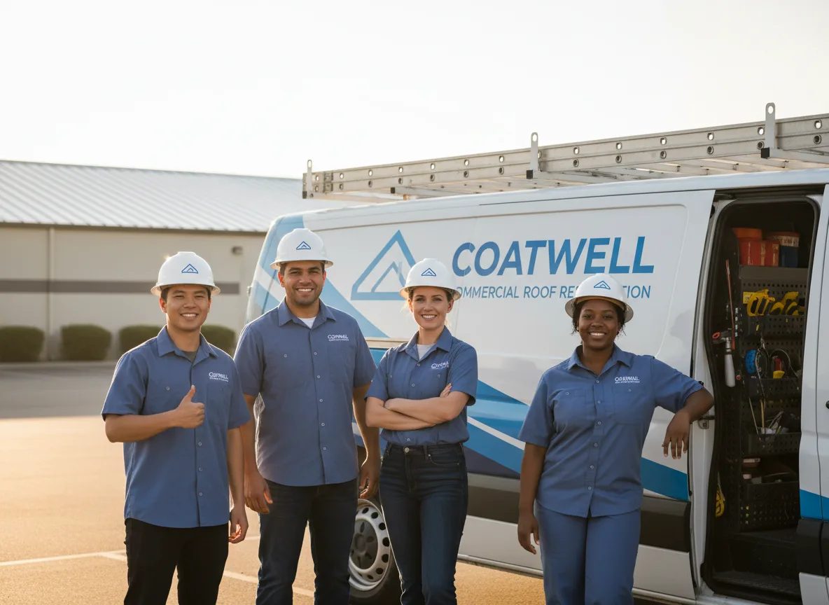 Commercial roof coating company in Gladbrook, IA